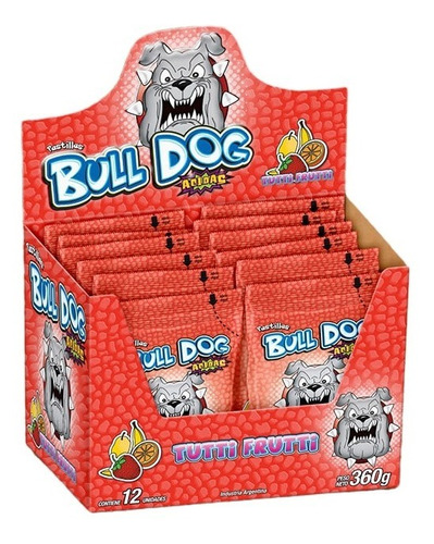 BULL DOG T.FRUTTI x12 30gr.